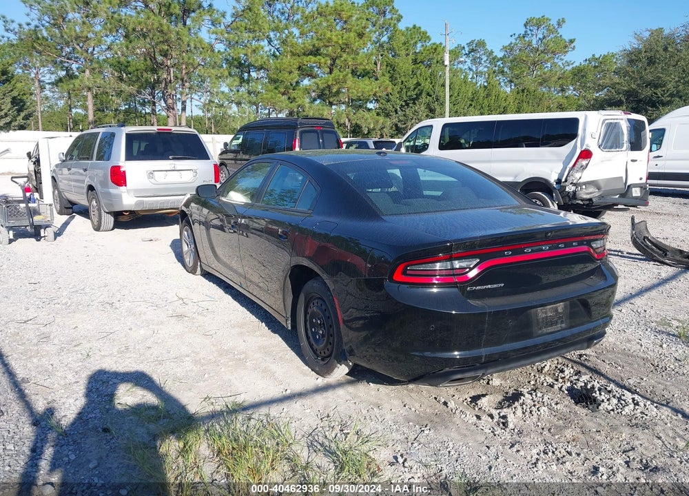 2022 DODGE CHARGER SXT RWD VIN: 2C3CDXBG6NH255537