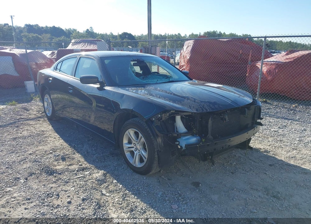 2022 DODGE CHARGER SXT RWD VIN: 2C3CDXBG6NH255537