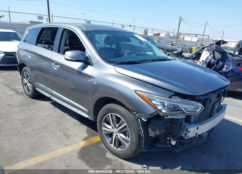 2020 INFINITI QX60 PURE AWD VIN: 5N1DL0MM0LC522678