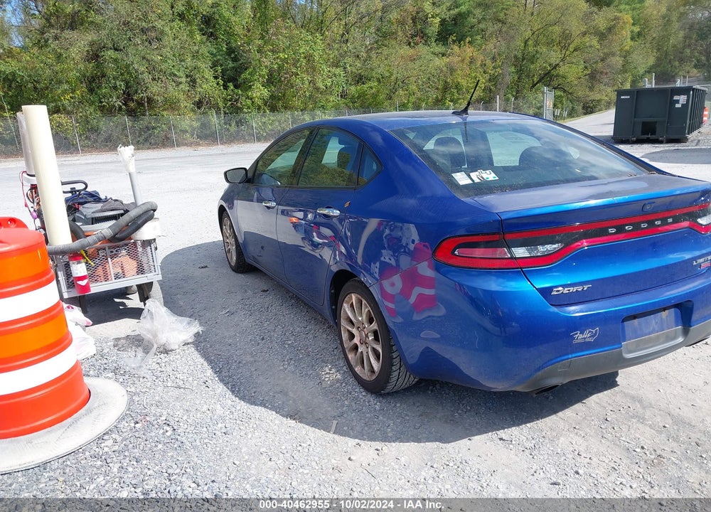 2013 DODGE DART LIMITED VIN: 1C3CDFCH3DD204638