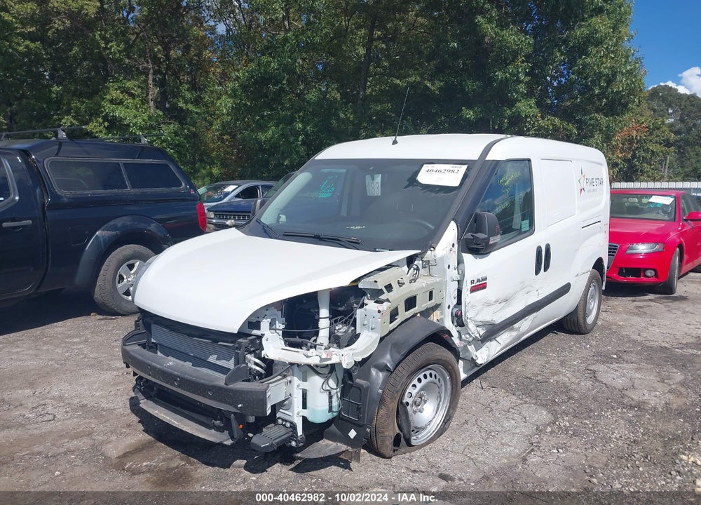 2022 RAM PROMASTER CITY CARGO VAN VIN: ZFBHRFAB1N6W73933