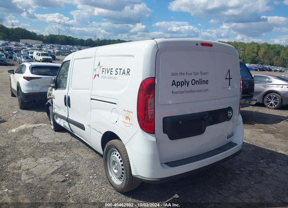 2022 RAM PROMASTER CITY CARGO VAN VIN: ZFBHRFAB1N6W73933