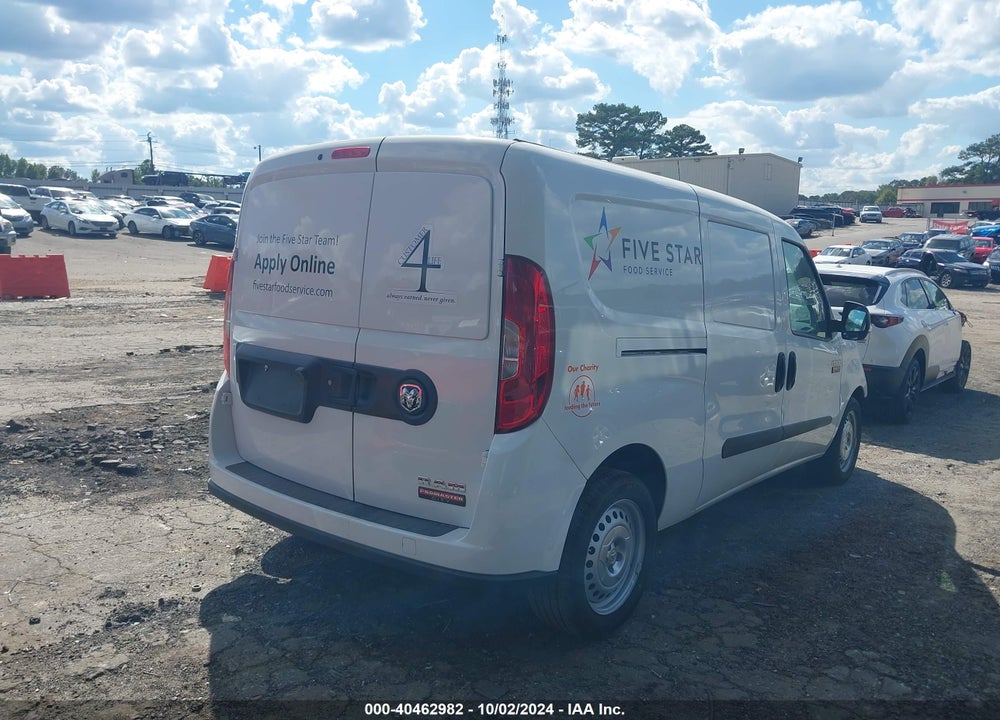2022 RAM PROMASTER CITY CARGO VAN VIN: ZFBHRFAB1N6W73933