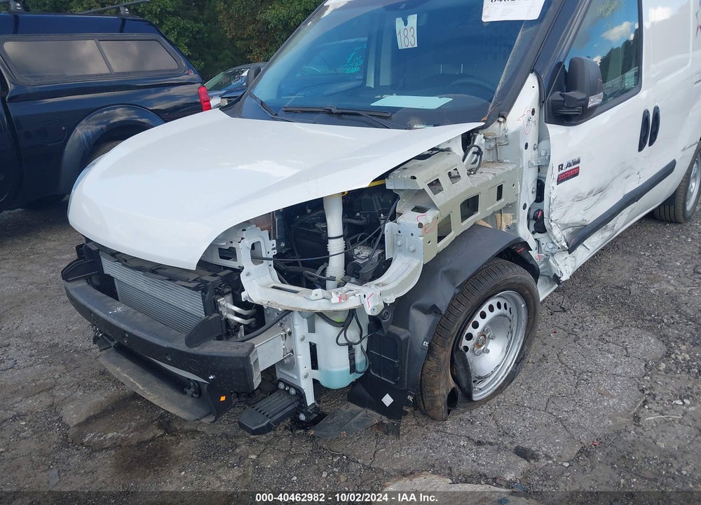 2022 RAM PROMASTER CITY CARGO VAN VIN: ZFBHRFAB1N6W73933