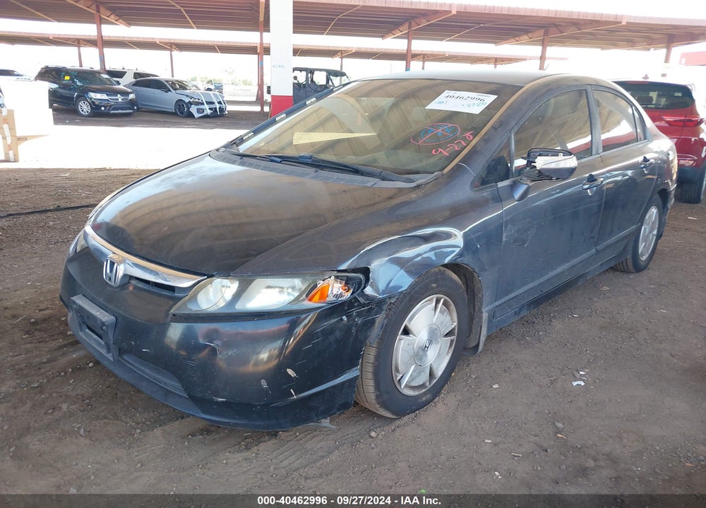 2008 HONDA CIVIC HYBRID VIN: JHMFA36268S005462