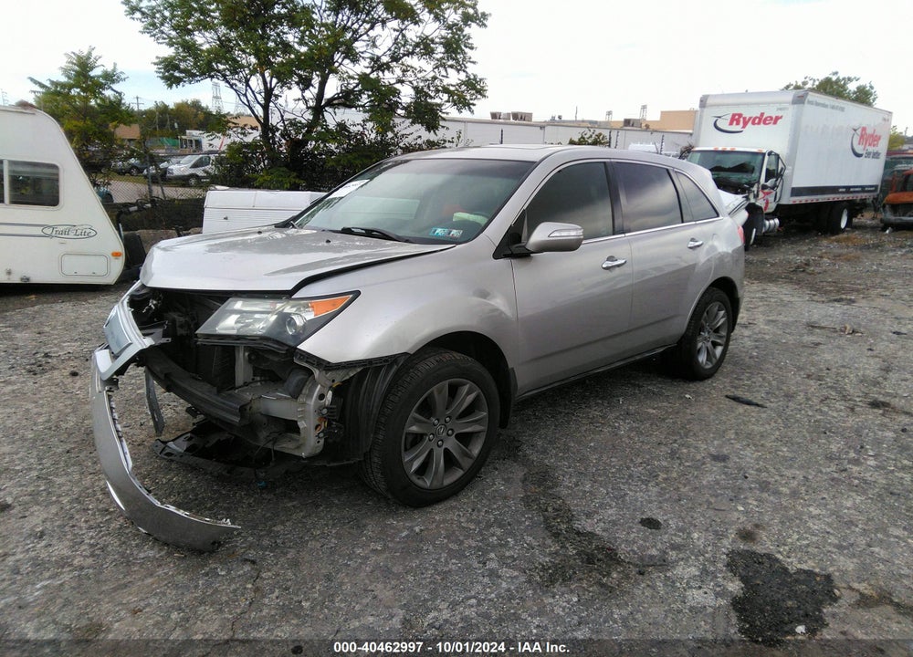 2012 ACURA MDX ADVANCE PACKAGE VIN: 2HNYD2H89CH529518