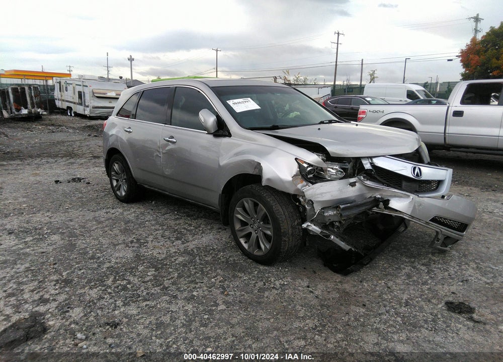 2012 ACURA MDX ADVANCE PACKAGE VIN: 2HNYD2H89CH529518