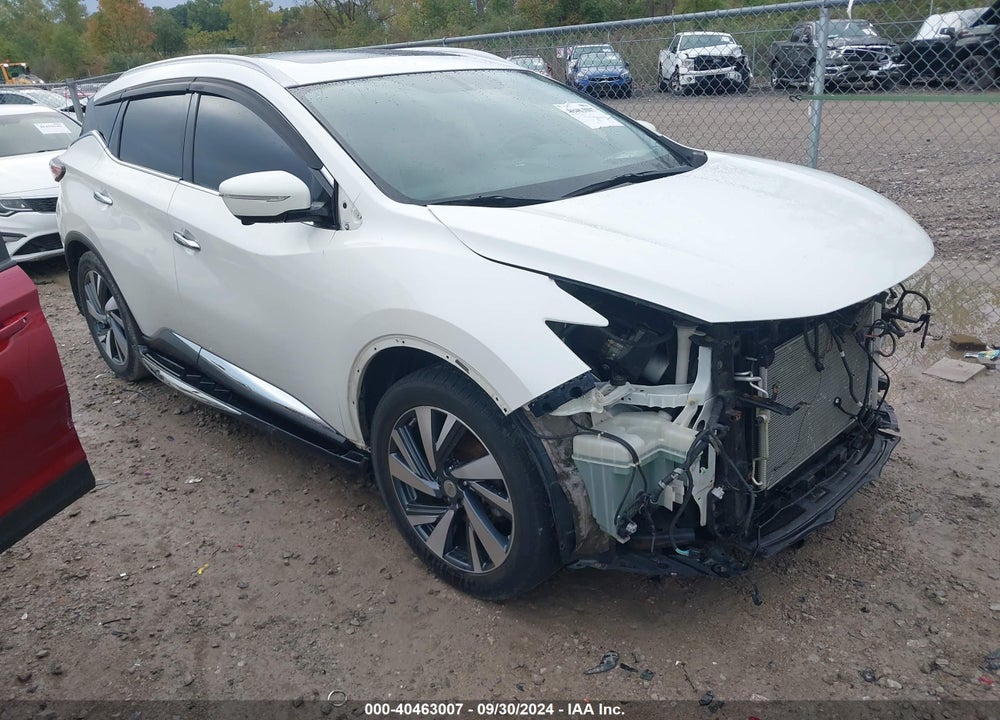2015 NISSAN MURANO PLATINUM VIN: 5N1AZ2MH1FN209079
