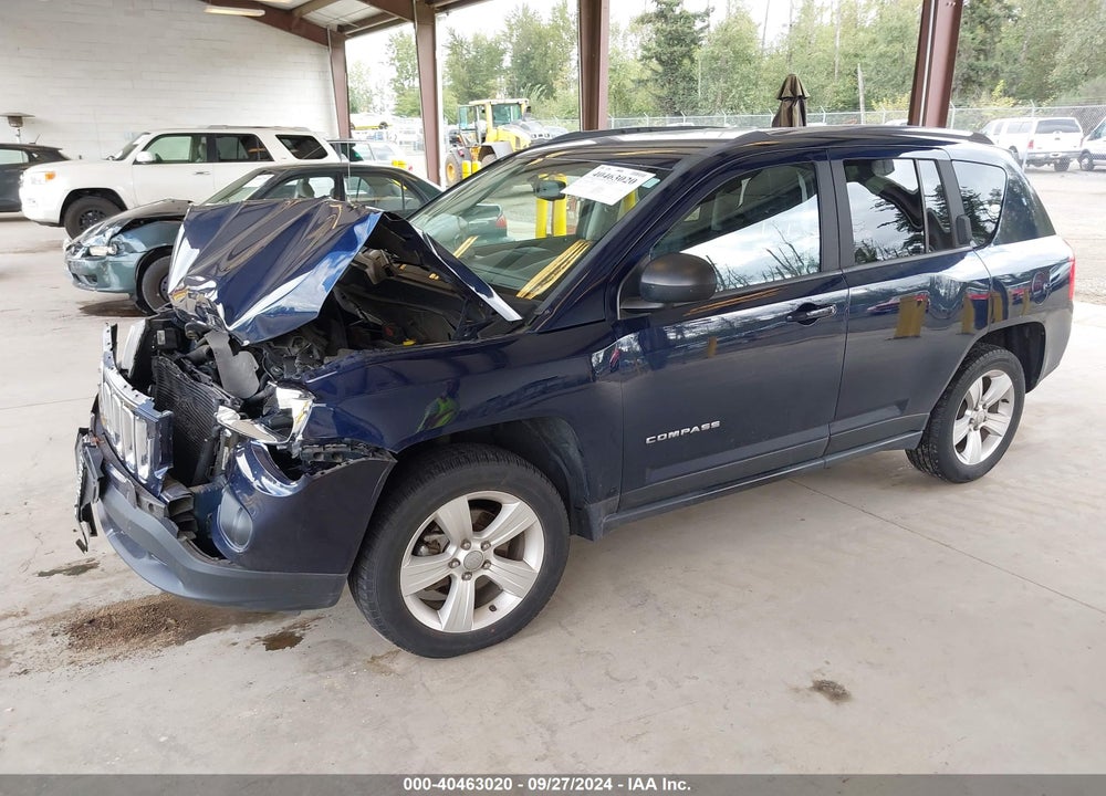 2013 JEEP COMPASS SPORT VIN: 1C4NJDBB1DD168351