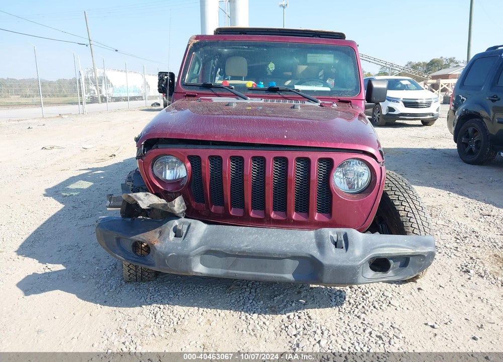 2021 JEEP WRANGLER UNLIMITED SPORT S 4X4 VIN: 1C4HJXDN9MW611131
