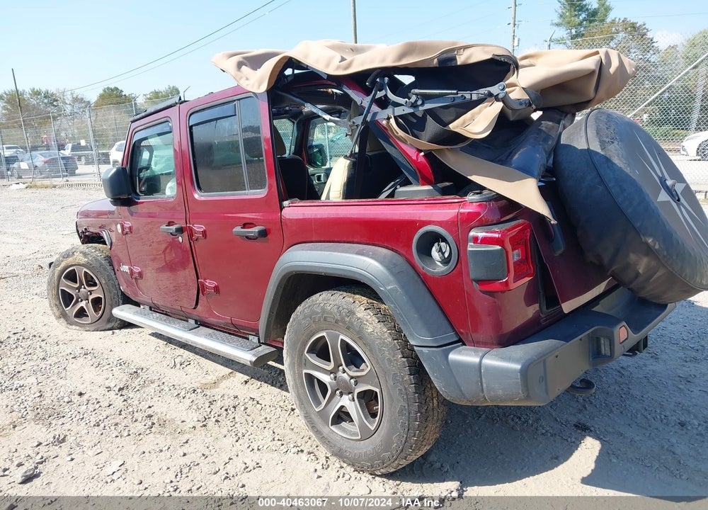 2021 JEEP WRANGLER UNLIMITED SPORT S 4X4 VIN: 1C4HJXDN9MW611131
