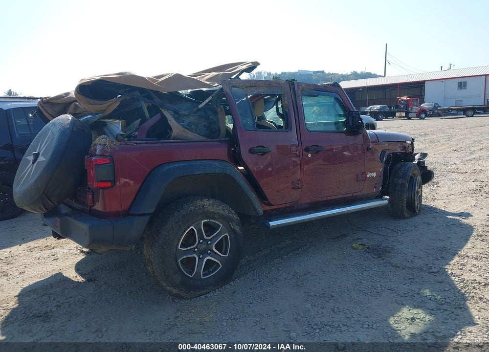 2021 JEEP WRANGLER UNLIMITED SPORT S 4X4 VIN: 1C4HJXDN9MW611131