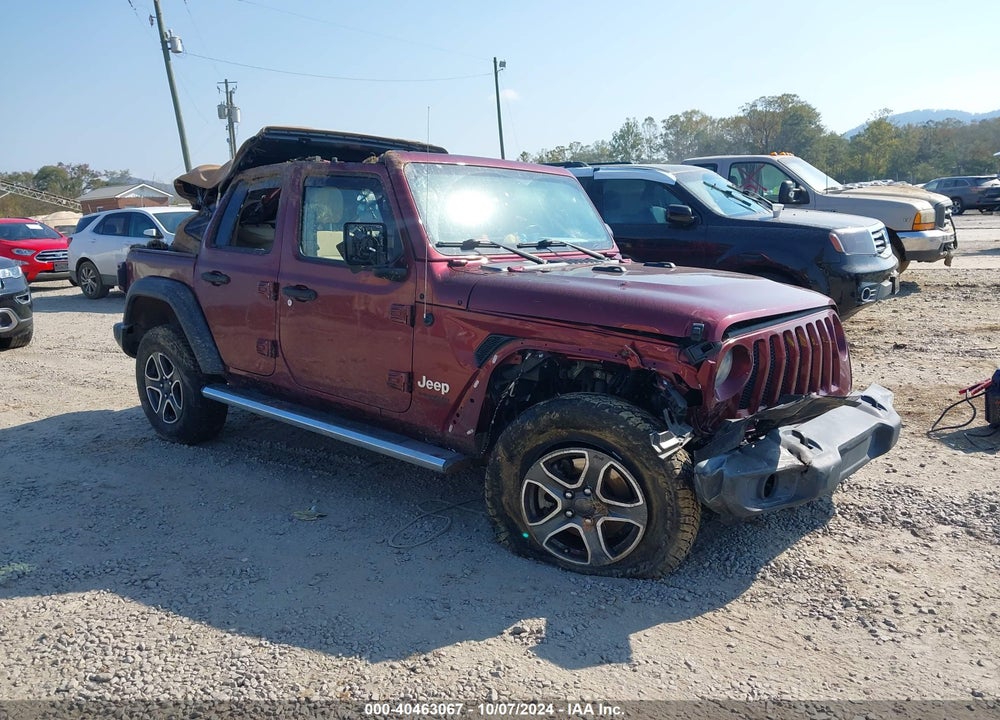 2021 JEEP WRANGLER UNLIMITED SPORT S 4X4 VIN: 1C4HJXDN9MW611131