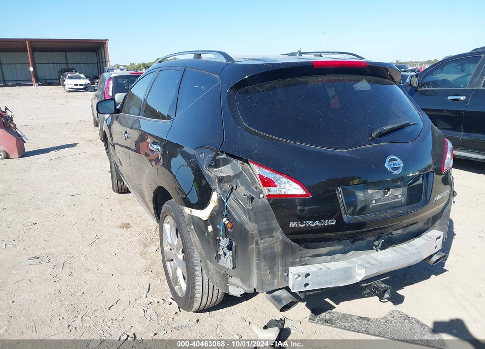 2012 NISSAN MURANO LE VIN: JN8AZ1MU3CW115646
