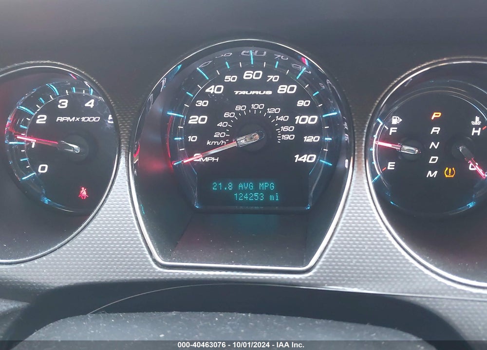 2011 FORD TAURUS SEL VIN: 1FAHP2EW4BG118365