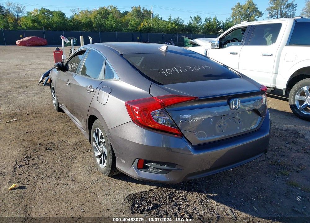 2017 HONDA CIVIC EX VIN: 19XFC2F72HE026782