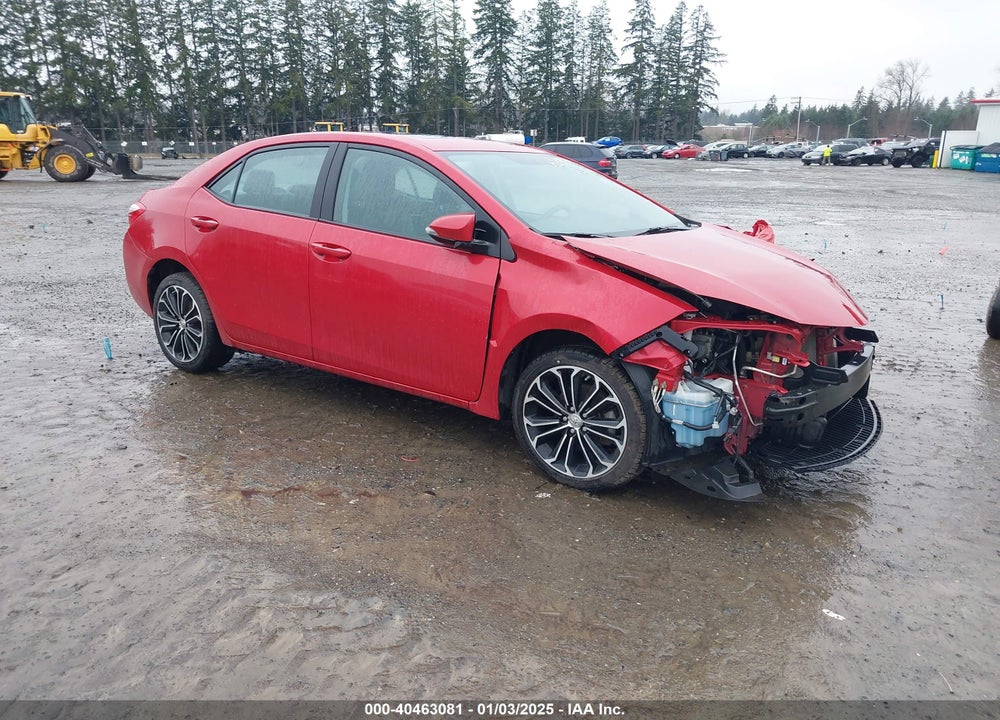 2014 TOYOTA COROLLA S PREMIUM VIN: 2T1BURHE9EC224995