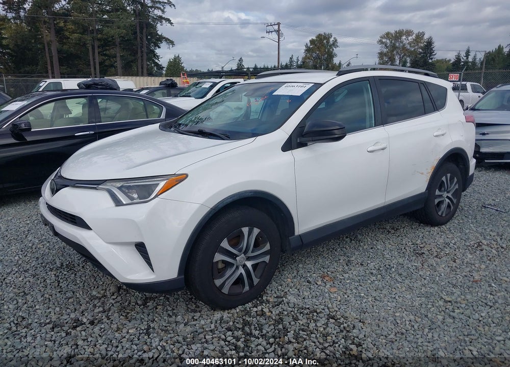 2017 TOYOTA RAV4 LE VIN: 2T3BFREV4HW662980
