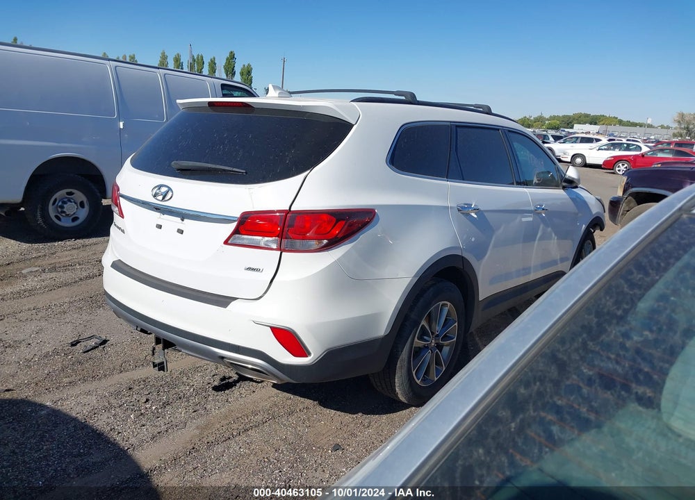 2017 HYUNDAI SANTA FE SE VIN: KM8SNDHF7HU253293