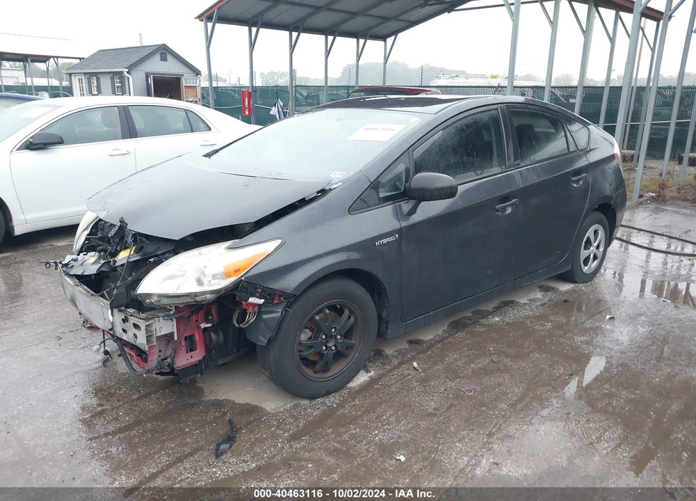 2013 TOYOTA PRIUS TWO VIN: JTDKN3DU3D1640714
