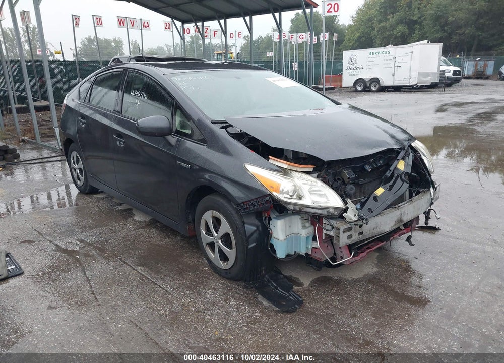 2013 TOYOTA PRIUS TWO VIN: JTDKN3DU3D1640714