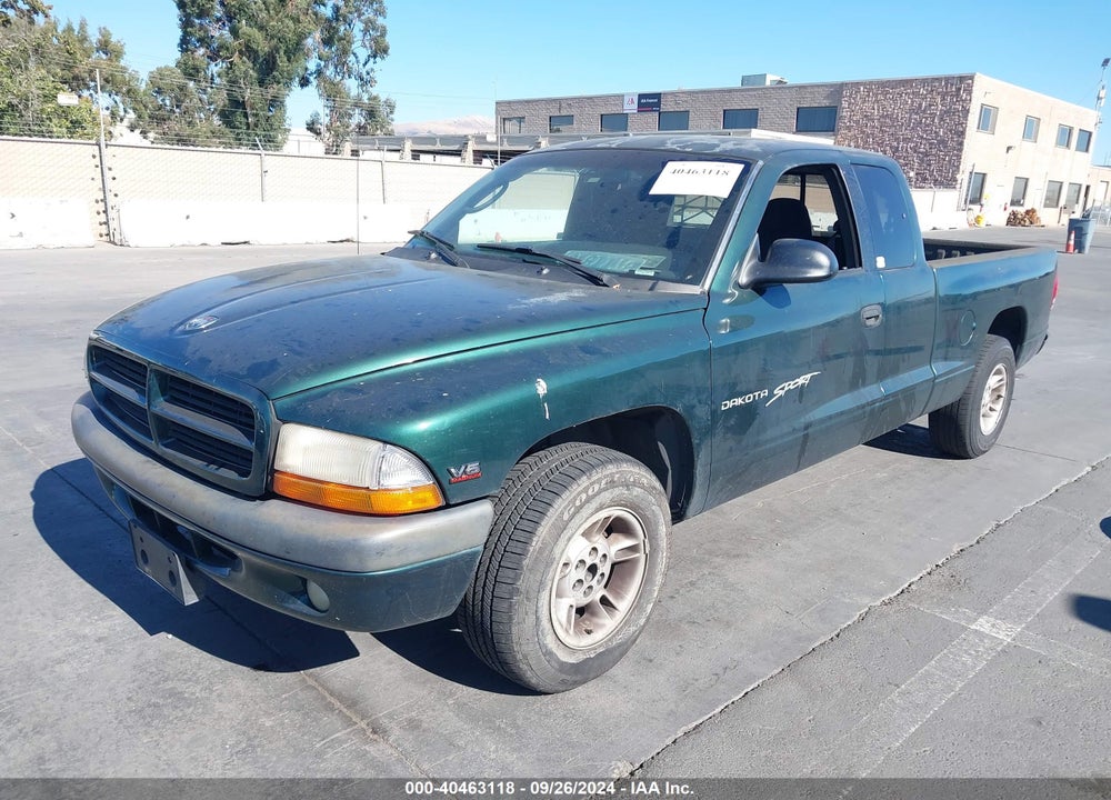 2000 DODGE DAKOTA SLT/SPORT VIN: 1B7GL22X6YS615454