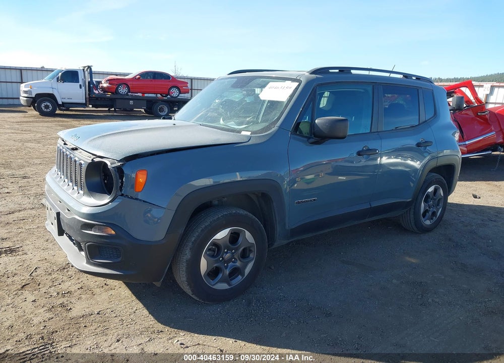 2017 JEEP RENEGADE SPORT 4X4 VIN: ZACCJBAB1HPG41234