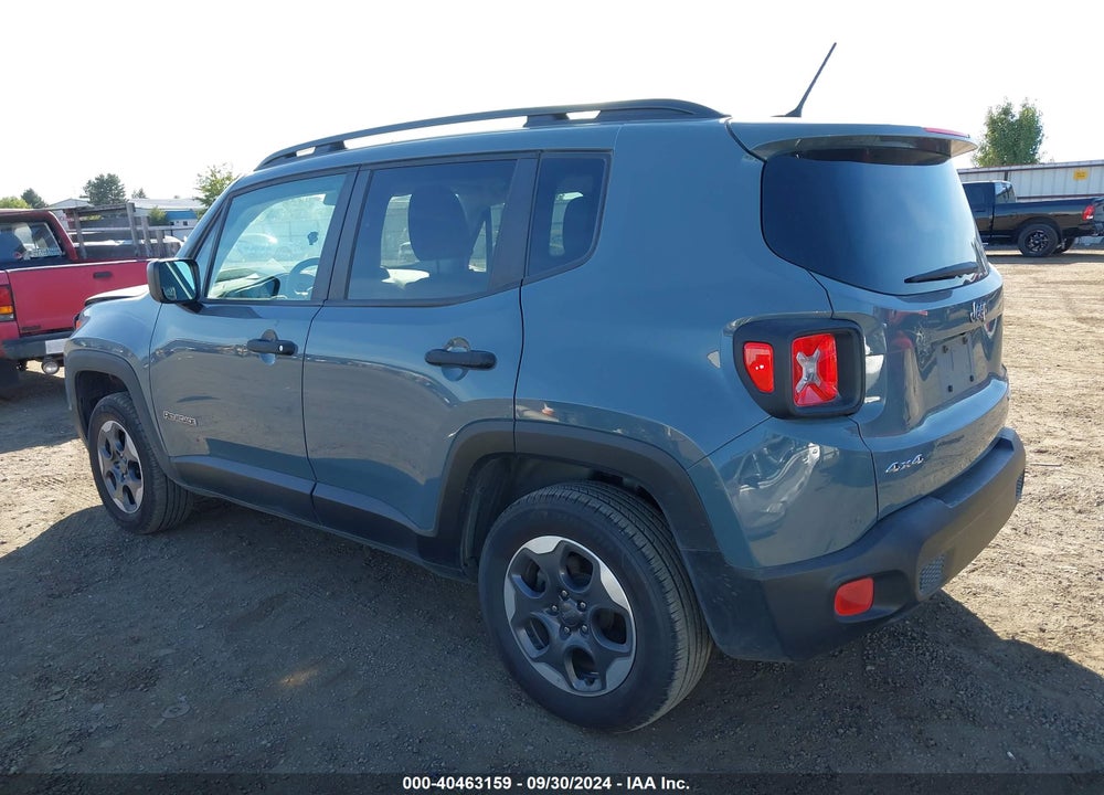 2017 JEEP RENEGADE SPORT 4X4 VIN: ZACCJBAB1HPG41234