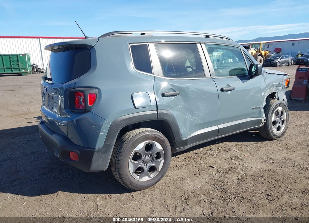 2017 JEEP RENEGADE SPORT 4X4 VIN: ZACCJBAB1HPG41234