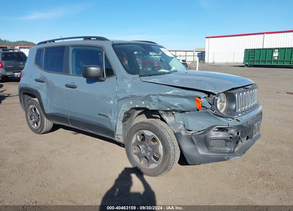 2017 JEEP RENEGADE SPORT 4X4 VIN: ZACCJBAB1HPG41234