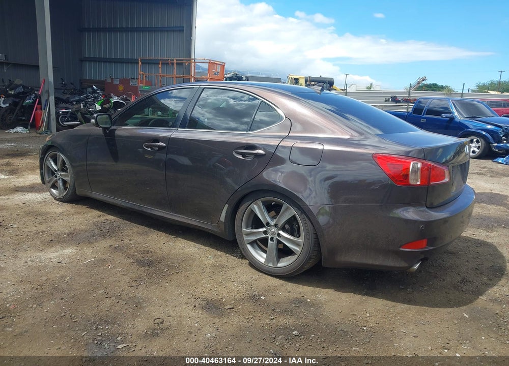 2012 LEXUS IS 250 VIN: JTHBF5C26C5159984