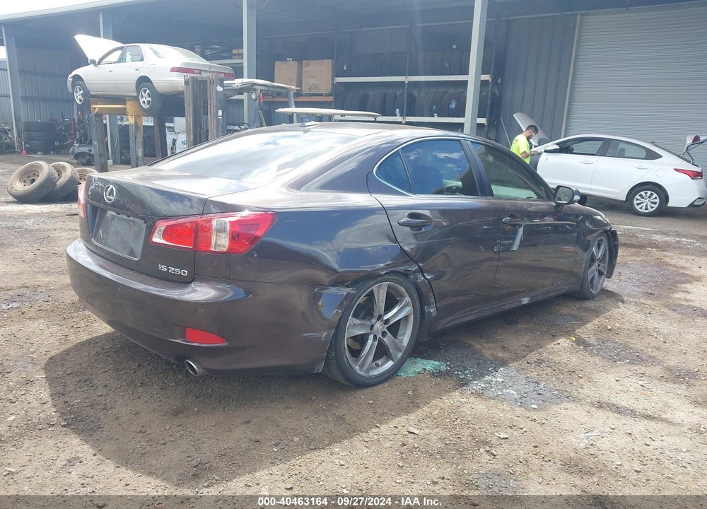 2012 LEXUS IS 250 VIN: JTHBF5C26C5159984