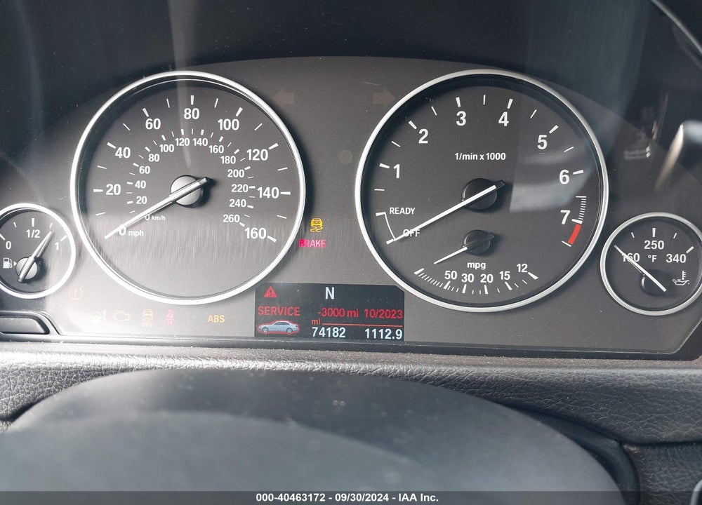 2015 BMW 328I VIN: WBA3B5G57FNS19892