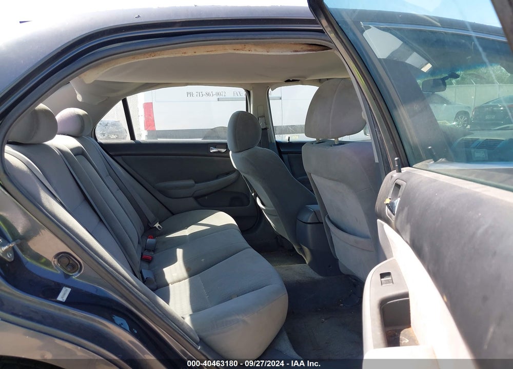 2005 HONDA ACCORD 2.4 LX VIN: 3HGCM56405G709041