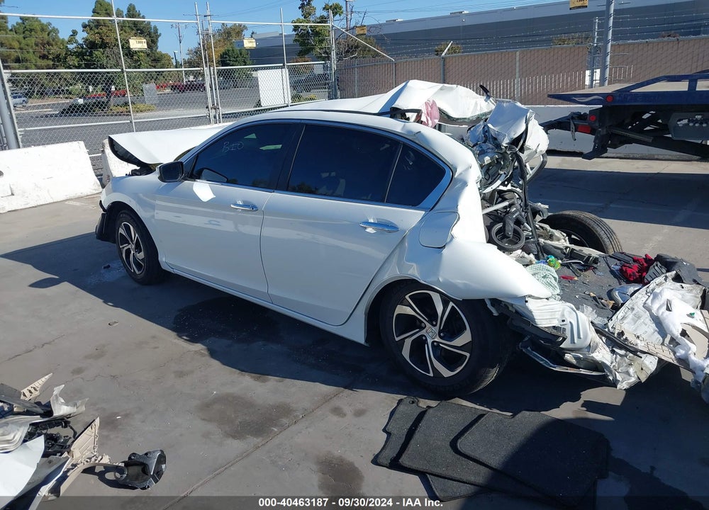 2017 HONDA ACCORD LX VIN: 1HGCR2F37HA233008