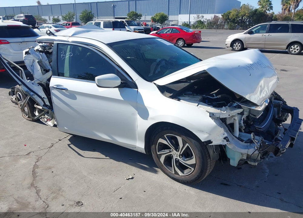 2017 HONDA ACCORD LX VIN: 1HGCR2F37HA233008