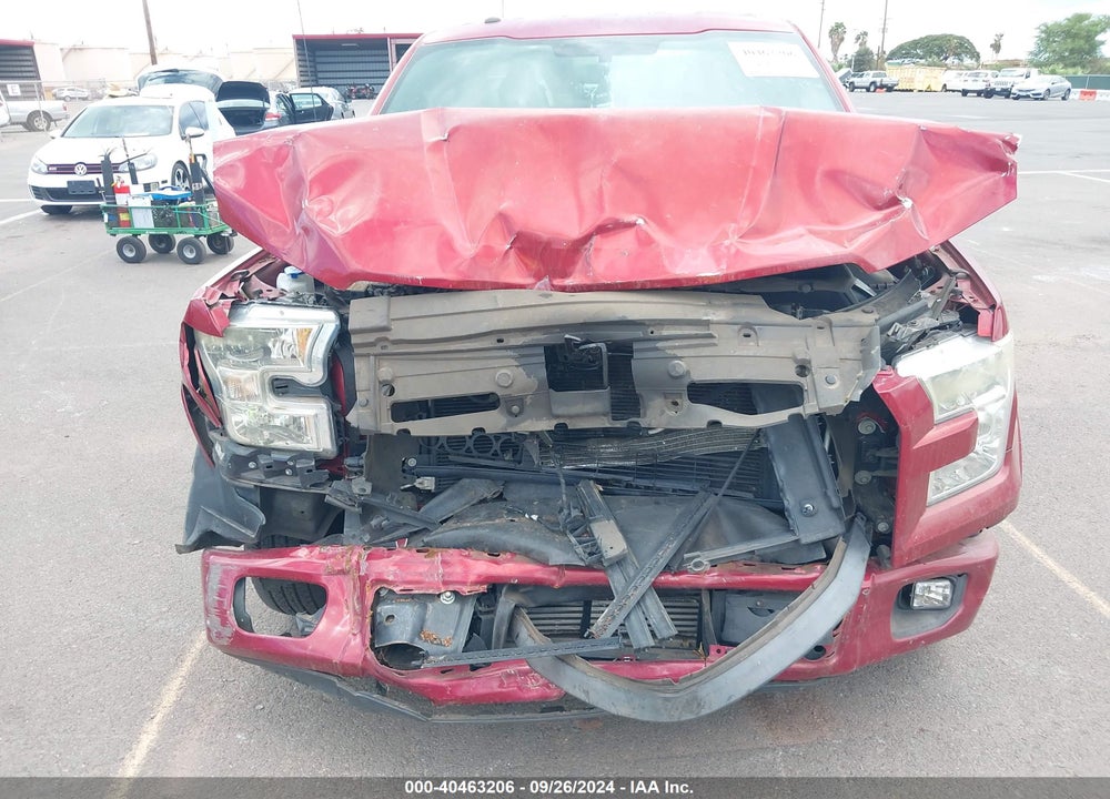 2016 FORD F150 SUPER CAB VIN: 1FTEX1CP6GKD89516