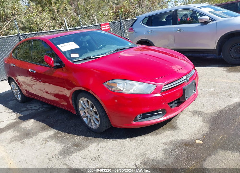 2013 DODGE DART LIMITED VIN: 1C3CDFCA0DD258966