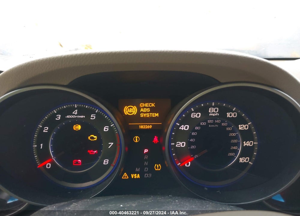 2007 ACURA MDX TECHNOLOGY PACKAGE VIN: 2HNYD28467H544299
