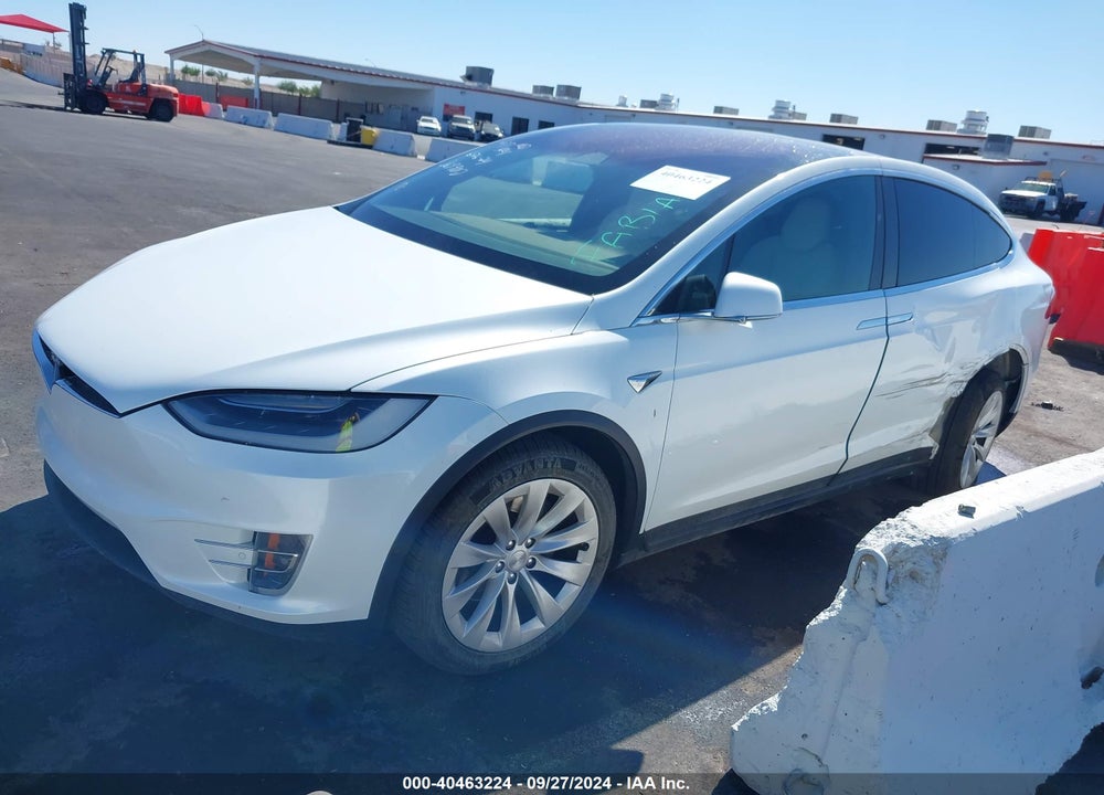 2019 TESLA MODEL X 100D/75D/LONG RANGE VIN: 5YJXCBE25KF187901