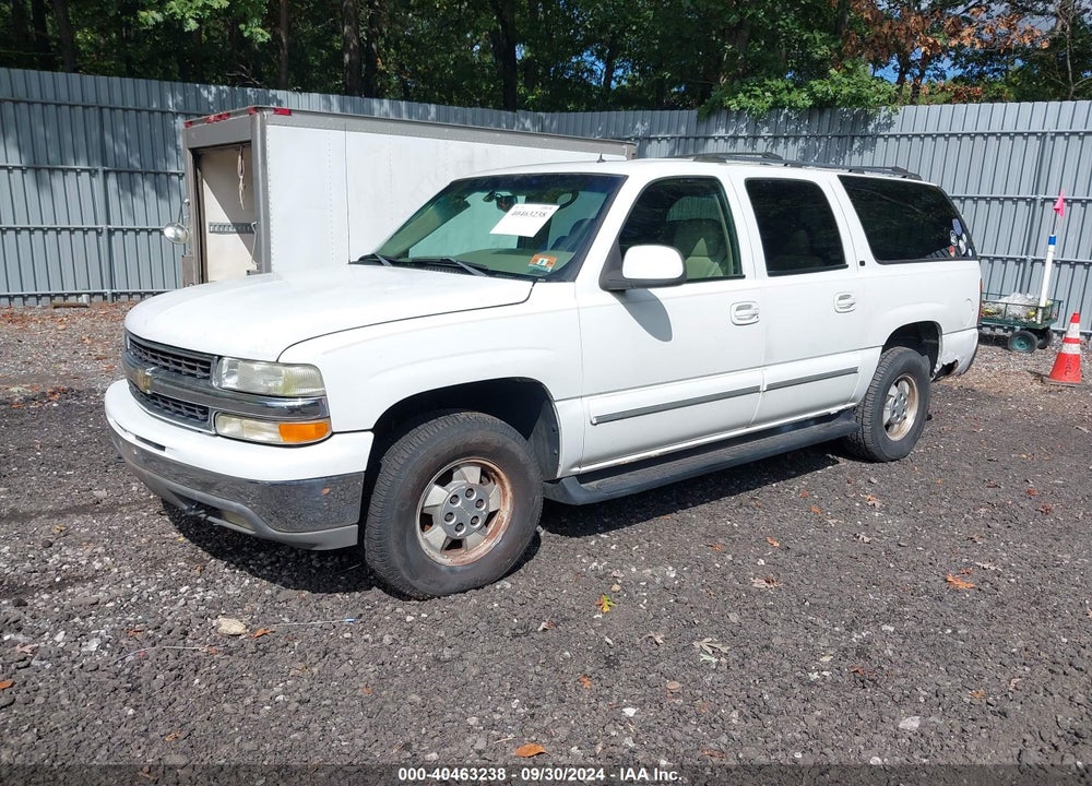 2002 CHEVROLET SUBURBAN 1500 LT VIN: 1GNFK16Z32J211892
