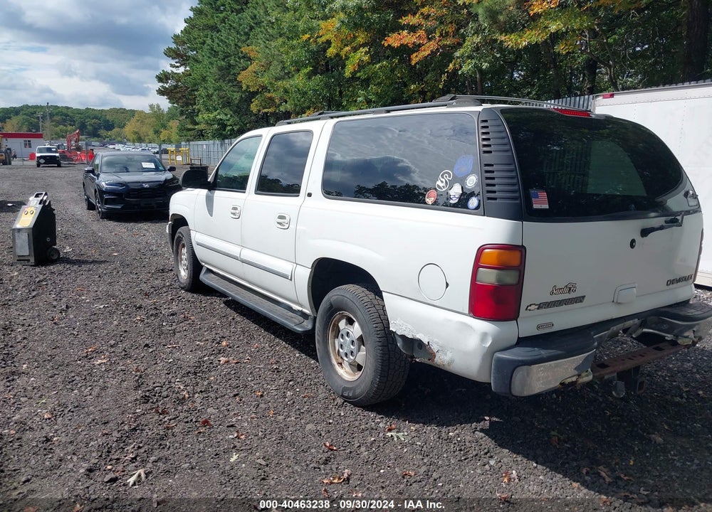 2002 CHEVROLET SUBURBAN 1500 LT VIN: 1GNFK16Z32J211892