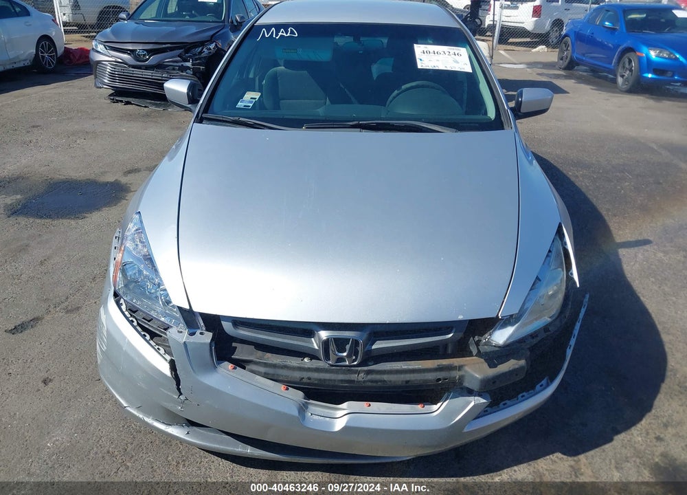 2005 HONDA ACCORD 2.4 LX VIN: 1HGCM564X5A087370