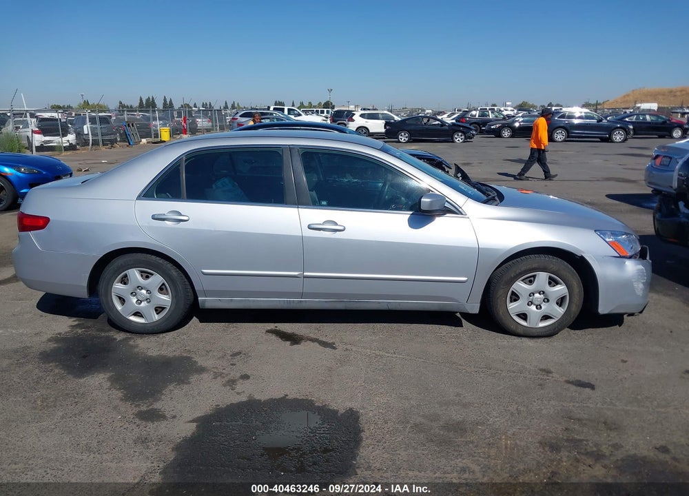 2005 HONDA ACCORD 2.4 LX VIN: 1HGCM564X5A087370
