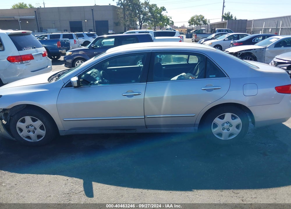 2005 HONDA ACCORD 2.4 LX VIN: 1HGCM564X5A087370