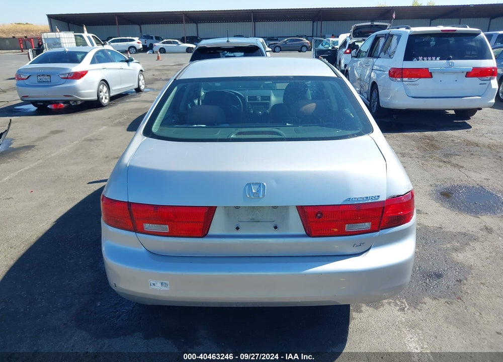 2005 HONDA ACCORD 2.4 LX VIN: 1HGCM564X5A087370