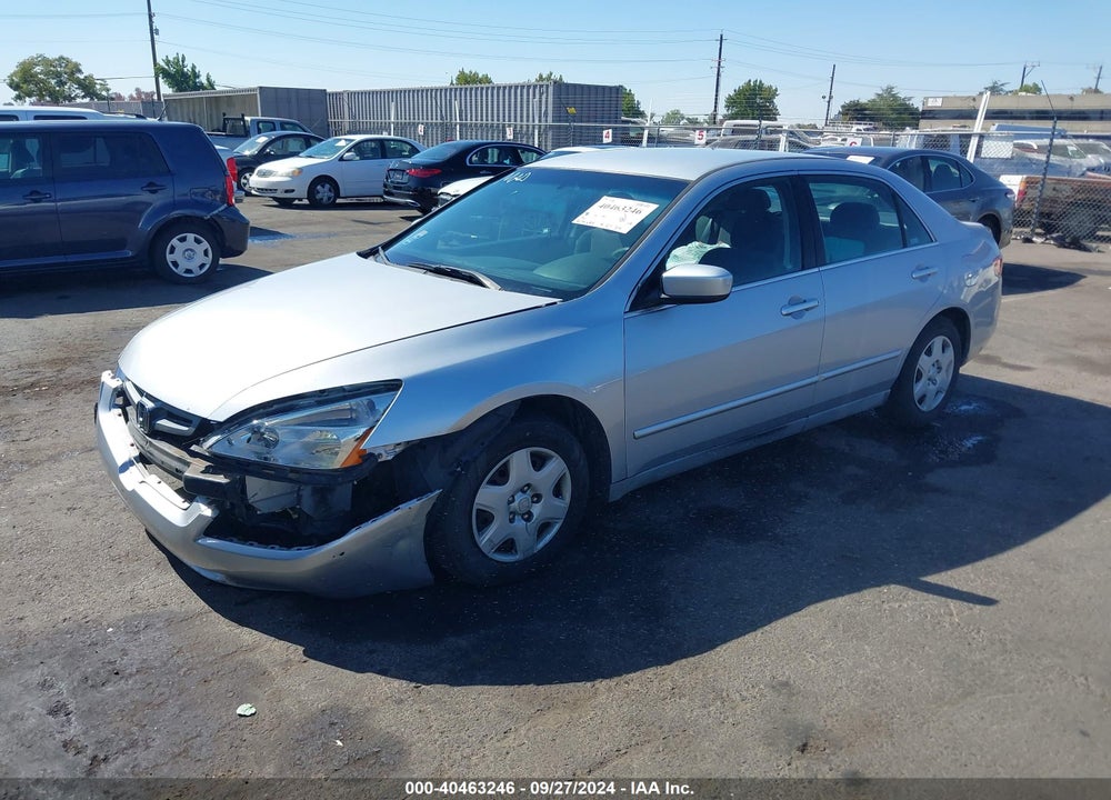 2005 HONDA ACCORD 2.4 LX VIN: 1HGCM564X5A087370