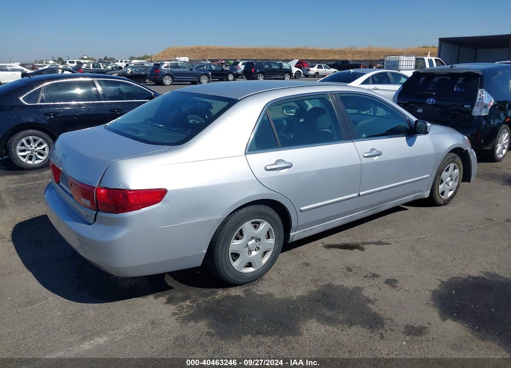 2005 HONDA ACCORD 2.4 LX VIN: 1HGCM564X5A087370