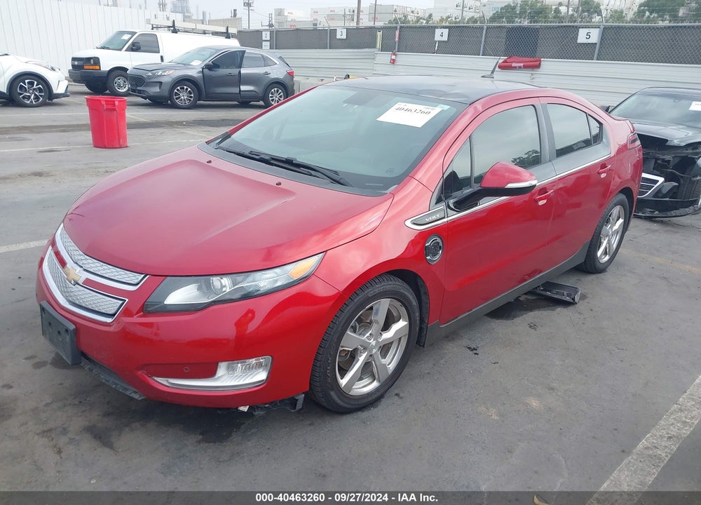 2012 CHEVROLET VOLT VIN: 1G1RD6E46CU121664