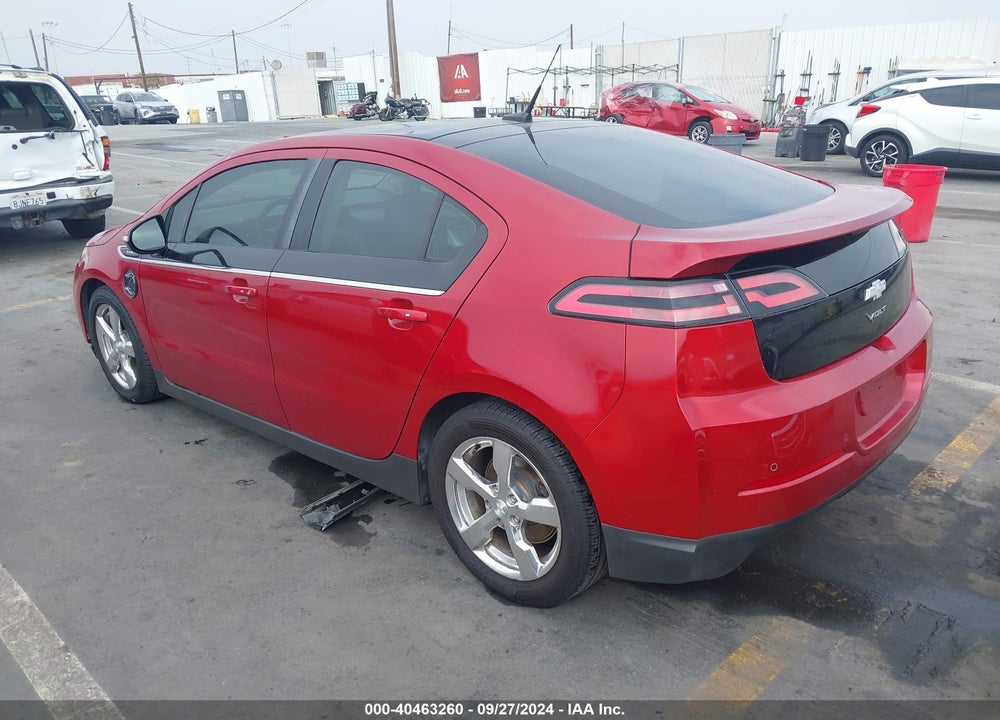 2012 CHEVROLET VOLT VIN: 1G1RD6E46CU121664